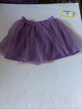 Cat & Jack Lavender Sparkle Tulle Skirt